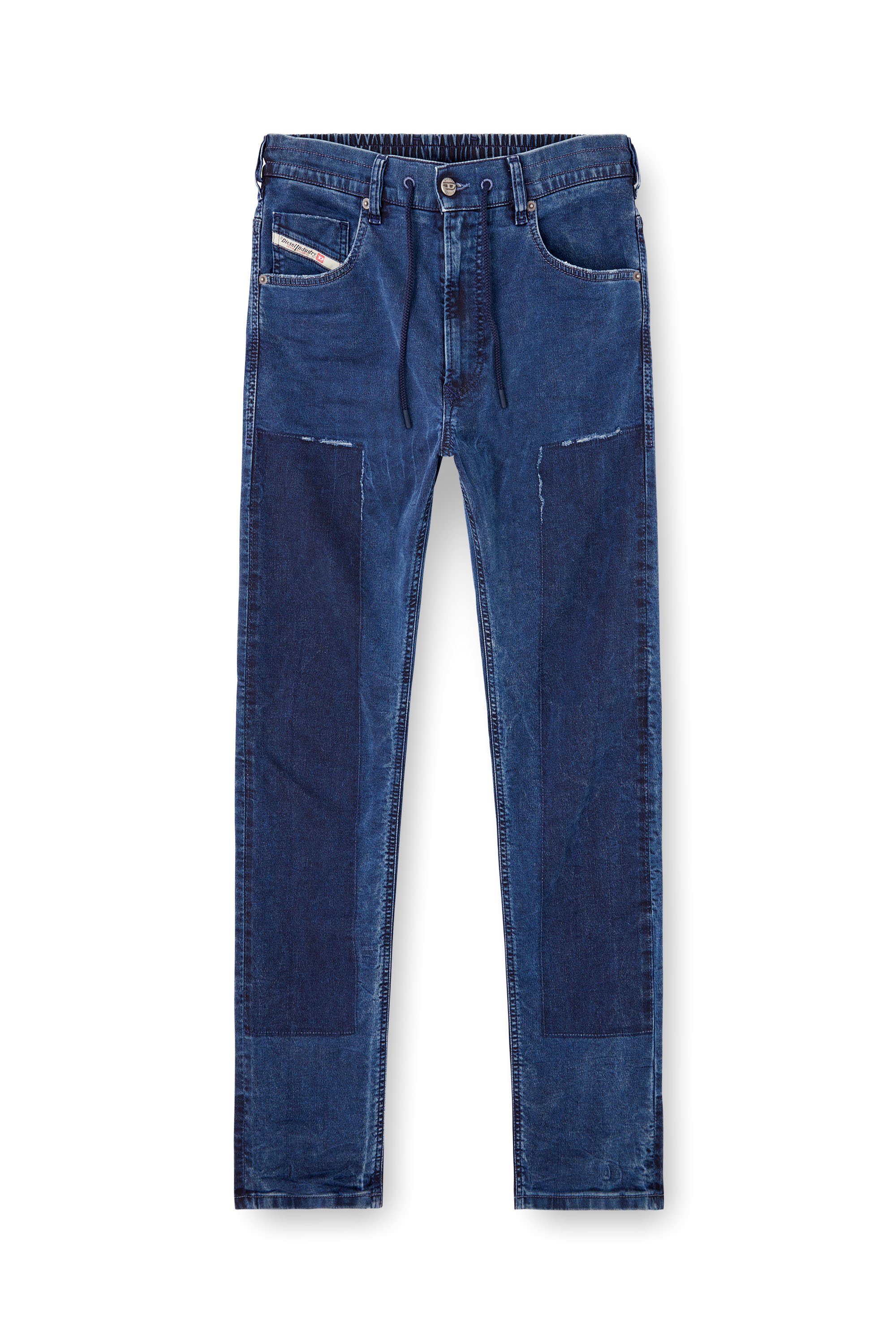 Diesel - Man's Regular 2030 D-Krooley Joggjeans® 09M36, Dark Blue - 3